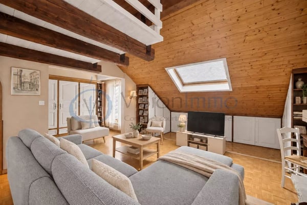 Au coeur de Bernex : 113 m² de charme et de beaux volumes 2