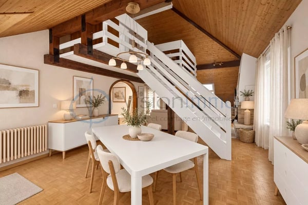Au coeur de Bernex : 113 m² de charme et de beaux volumes 3