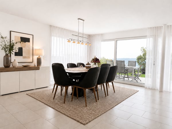 6.5-Zi-Doppeleinfamilienhaus mit Weitsicht, Sauna, 2 Einstellplätzen + 1 Parkplatz 6