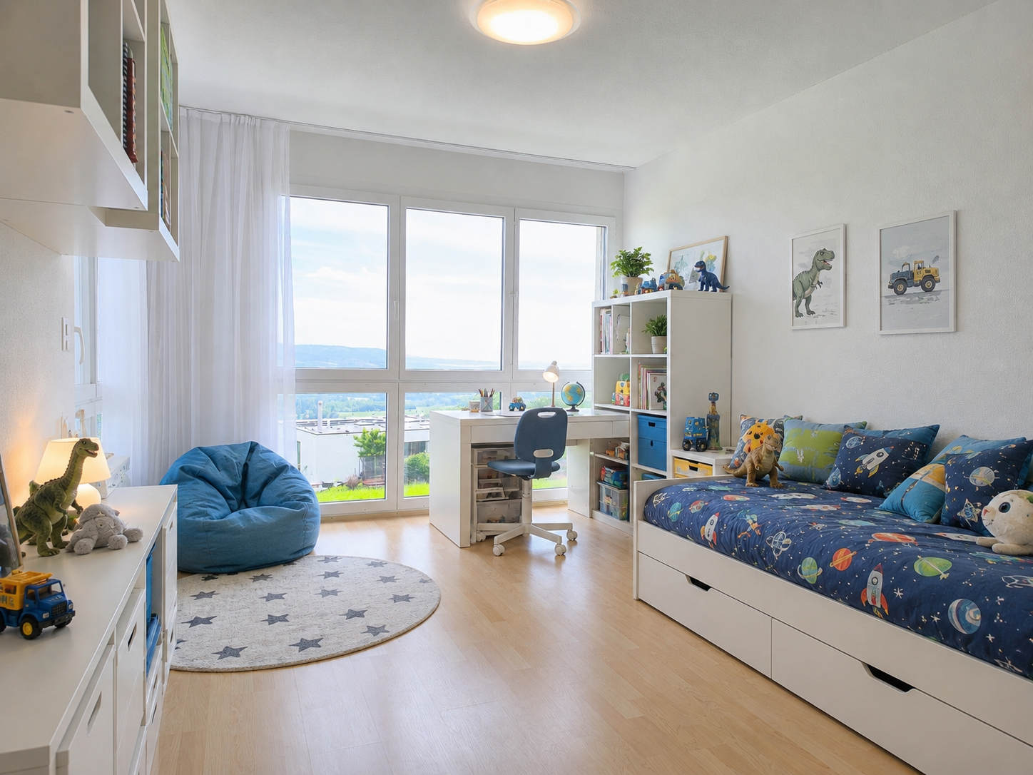 Immobilie in Geltwil - 6.5-Zi-Doppeleinfamilienhaus mit Weitsicht, Sauna, 2 Einstellplätzen + 1 Parkplatz - Bild 13