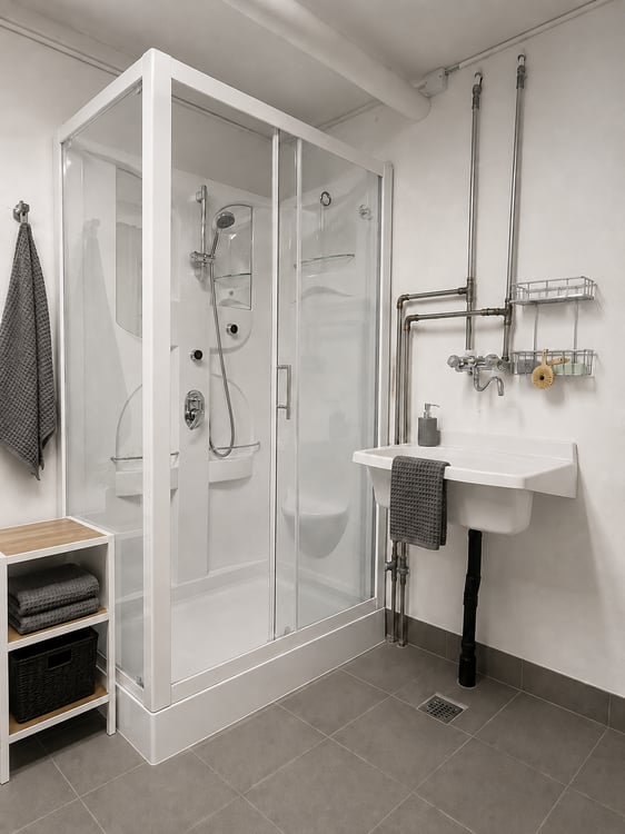 6.5-Zi-Doppeleinfamilienhaus mit Weitsicht, Sauna, 2 Einstellplätzen + 1 Parkplatz 24