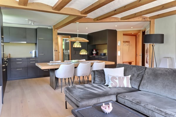Charmant appartement moderne avec vue montagne 2