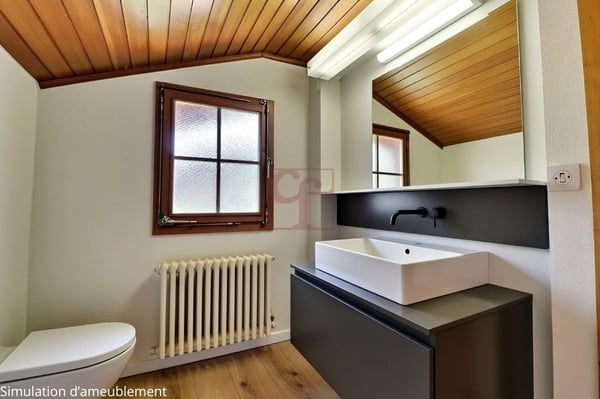 Chalet authentique en madrier de 6 pièces à Pringy 11