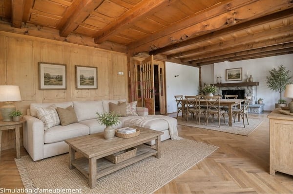 Chalet authentique en madrier de 6 pièces à Pringy 5