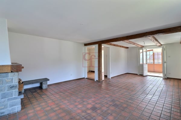 Grand 2.5 pc. (env. 75 m2) avec magnifique jardin arborisé 4