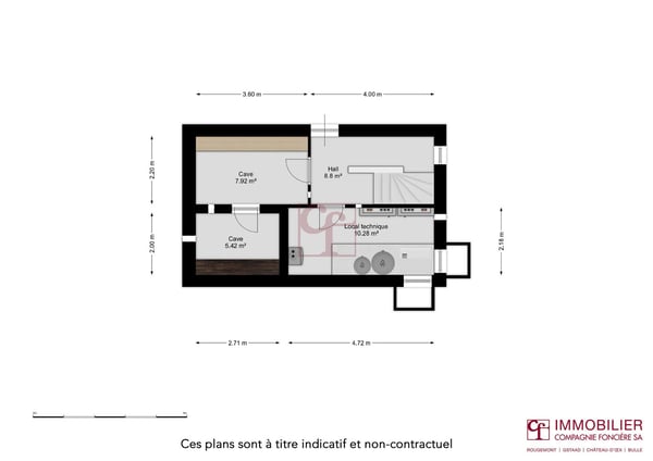 Belle villa moderne neuve 3.5 pc à la campagne (~136 m2) 10