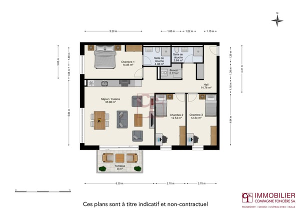 La Résidence Les Coteaux Verts de Siviriez 13