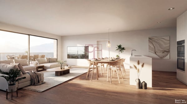 Crésuz - Appartement neuf haut de gamme 5,5 pièces, vue panoramique 6