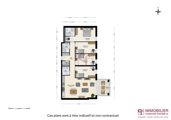 Siviriez - 5.5 pièces avec jardin privatif et cave de 16 m² 13