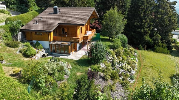 Chalet en madrier à Crésuz à 20 min de Bulle 3