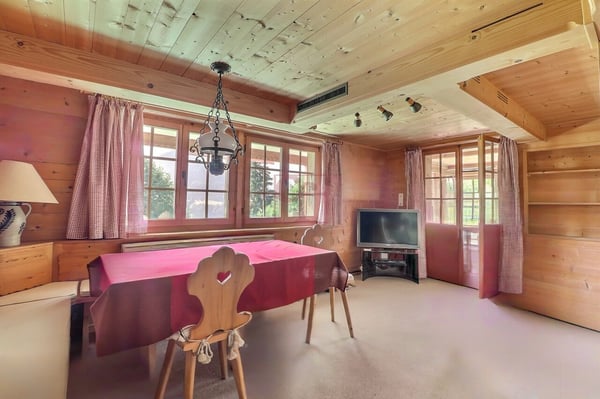 Chalet en madrier à Crésuz à 20 min de Bulle 7