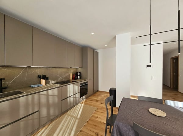 Silberdistel in der sonnigen Wildi Grossus Moos. Gartenwohnung. 4