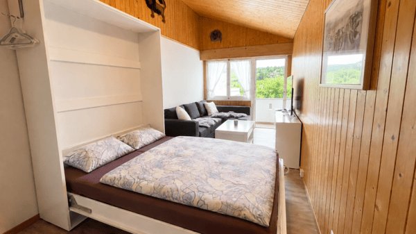 Studio Am Saumweg mit Privatparkplatz in Felskaverne 3
