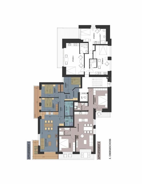 Domino Alpenchalet Neubau 2026. Klassische Zweitwohnung ohne Mietverpflichtung. Reserviert. 2