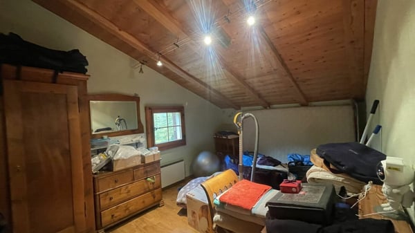 Rustikales Walliserhaus im Weiler Bodmen in Saas-Fee. 12