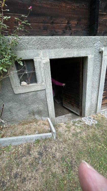 Wohnung in originalem Walliserhaus in einem der ältesten Weiler des Saastal. 17