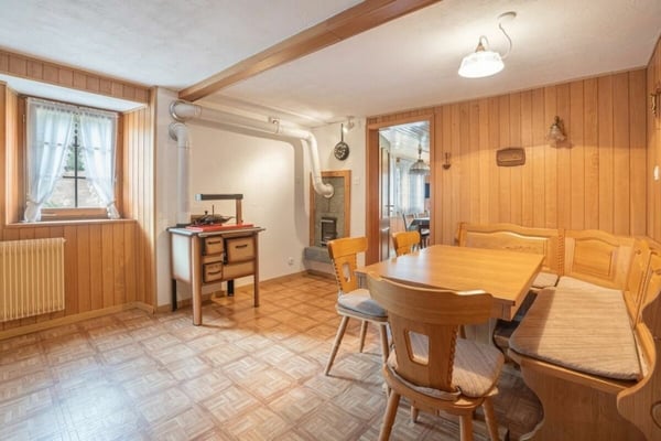 Wohnung in originalem Walliserhaus in einem der ältesten Weiler des Saastal. 3