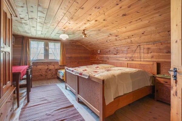 Wohnung in originalem Walliserhaus in einem der ältesten Weiler des Saastal. 6
