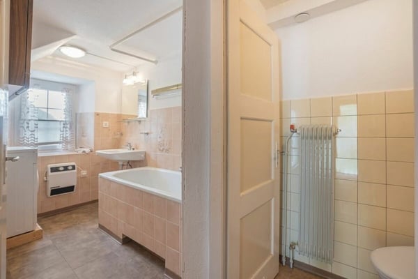 Wohnung in originalem Walliserhaus in einem der ältesten Weiler des Saastal. 10