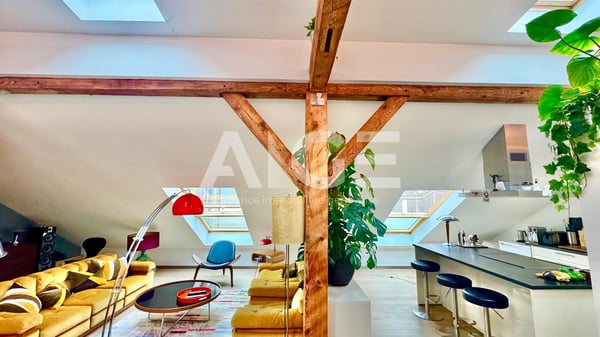 1 pièces avec parking au Pâquis 1