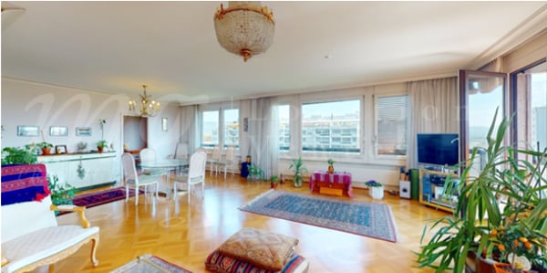 GRAND APPARTEMENT DE 6 PIECES AVEC BELLE VUE PANORAMIQUE SUR LA VILLE ET LES MONTAGNES 4
