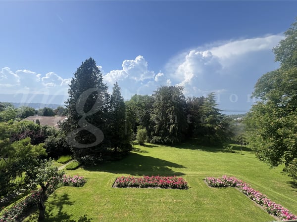 TRES GRAND APPARTEMENT FAMILIAL 8 PIECES AVEC JARDIN - VUE PARTIELLE LAC 1