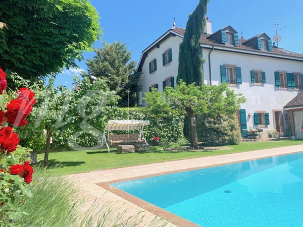RIVE GAUCHE ! SUPERBE PROPRIETE DE 600 m2 hab AVEC RAVISSANT JARDIN ARBORE ET PRIVATIF & PISCINE 1