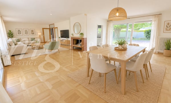 GRANDE MAISON INDIVIDUELLE DE 8 PIECES -- TRES BEAU JARDIN CLOTURE ARBORE AVEC PISCINE NEUVE 2