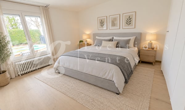 GRANDE MAISON INDIVIDUELLE DE 8 PIECES -- TRES BEAU JARDIN CLOTURE ARBORE AVEC PISCINE NEUVE 8