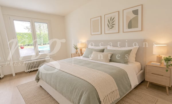 GRANDE MAISON INDIVIDUELLE DE 8 PIECES -- TRES BEAU JARDIN CLOTURE ARBORE AVEC PISCINE NEUVE 10