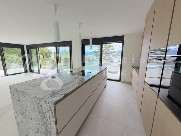 SUPERBE MAISON CONTEMPORAINE NEUVE DE 280 m2 - AVEC VUE LAC !! LARGE TERRASSE - + PROCHE LAC & PLAGE 7