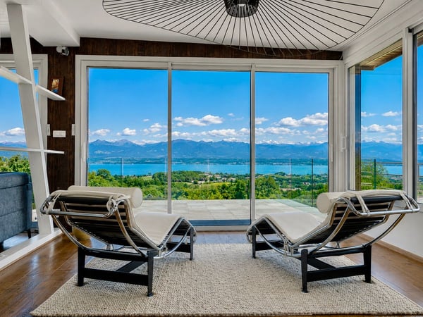 Villa individuelle avec vue spectaculaire sur le lac et le Mont Blanc 5