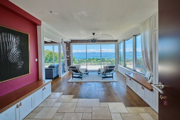 Villa individuelle avec vue spectaculaire sur le lac et le Mont Blanc 8
