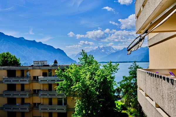Spacieux Meublé balcon vue lac 4