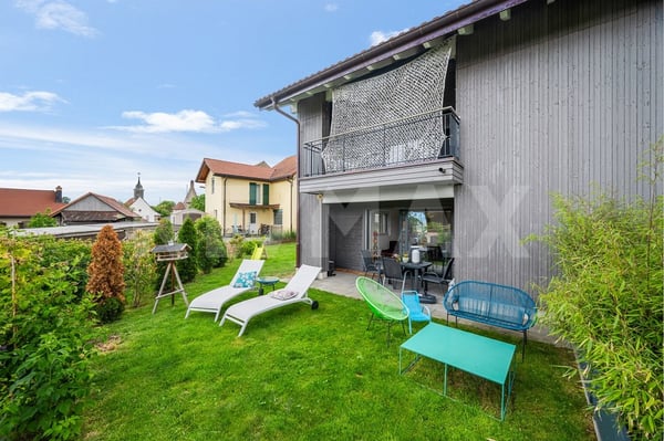 Appartement 4.5 pièces avec grand jardin privatif  confort moderne et cadre verdoyant à Russy 5