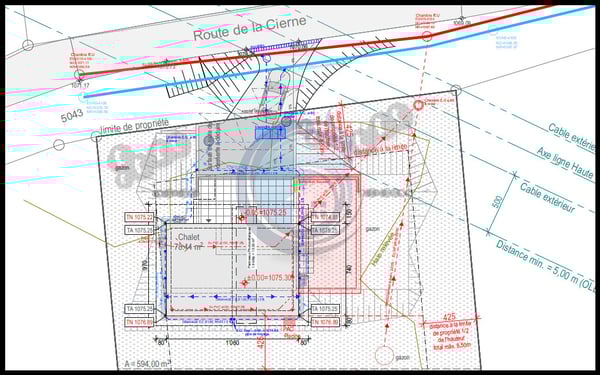 À VENDRE - TERRAIN AUX PACCOTS AVEC PERMIS EN FORCE 6