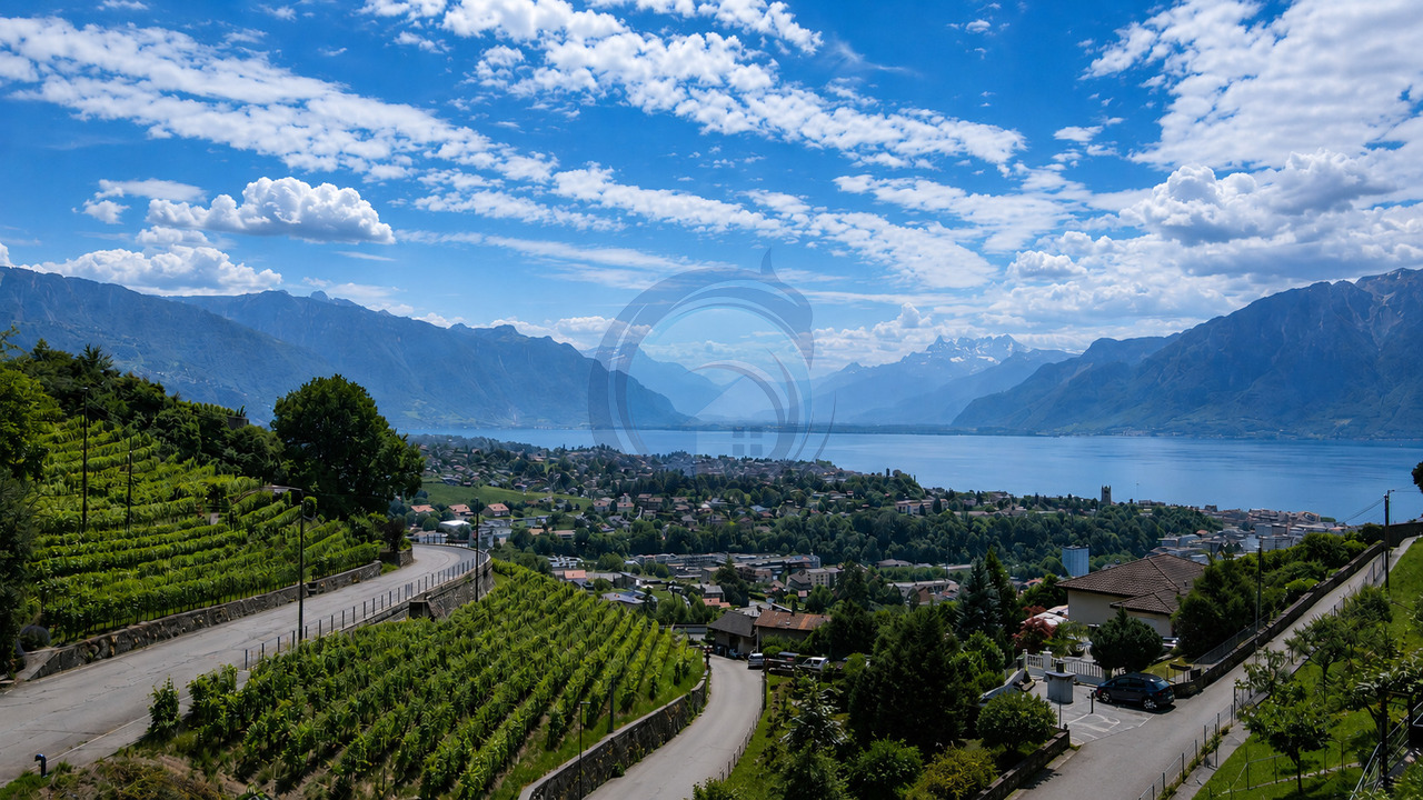 Immobilie in Jongny - CHARMANTE VILLA MITOYENNE DE 5.5 PIÈCES AVEC VUE SUR LE LAC - Bild 1