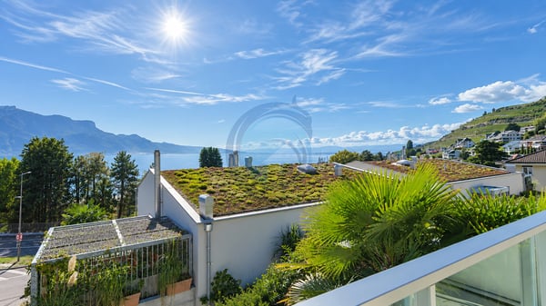 VILLA JUMELÉE AVEC VUE PANORAMIQUE SUR LE LAC ET JARDIN PRIVATIF 11