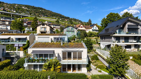 VILLA JUMELÉE AVEC VUE PANORAMIQUE SUR LE LAC ET JARDIN PRIVATIF 3