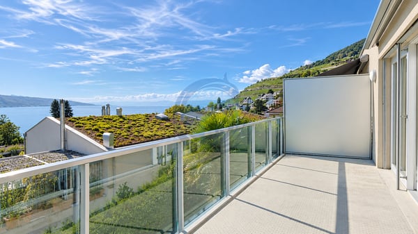 VILLA JUMELÉE AVEC VUE PANORAMIQUE SUR LE LAC ET JARDIN PRIVATIF 12