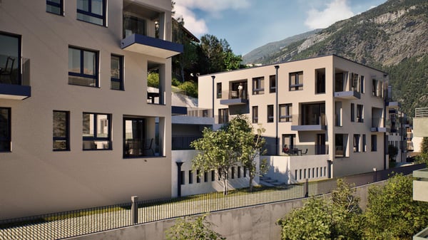 Einmalig wohnen, dauerhaft geniessen - Weingartenweg 26-30, Visp 4
