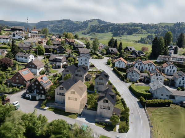 NEUBAU: Grosszügige DHH im Neubauquartier «Bächli» Teufen (Haus B) 1