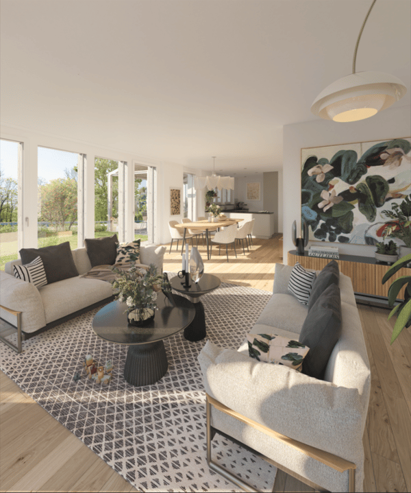 NEUBAU: 1.5-Zimmer-Doppeleinfamilienhaus mit drei Etagen im Familienquartier «Bächli» Teufen (Haus E) 5