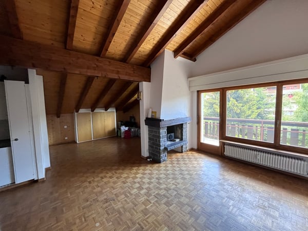 Petit-Vallon B, studio, combles 2