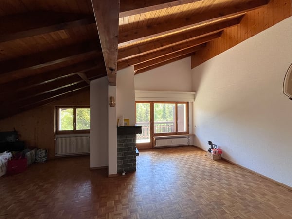 Petit-Vallon B, studio, combles 7