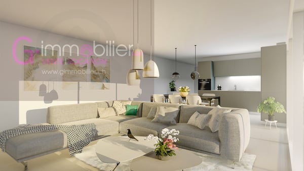 Nouvelle construction à Monthey -Appartements contemporains au coeur du quartier sous gare 4