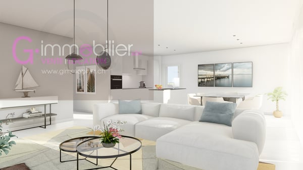 Nouvelle construction à Monthey -Appartements contemporains au coeur du quartier sous gare 2