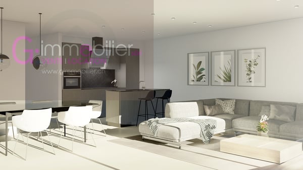 Appartement neuf de 4,5 pièces de 134 m2 au 2ème étage plein Sud 2