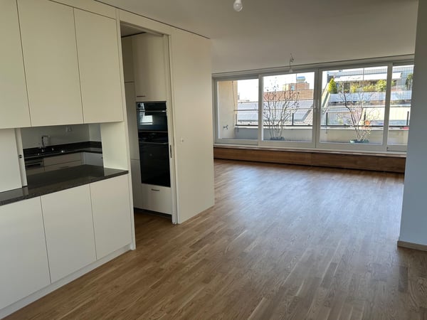 Erstvermietung: Frisch renovierte 6.5-Zimmer-Maisonettewohnung mit zwei Terrassen 2