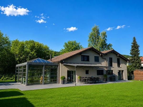 Grande propriété avec deux habitations indépendantes pouvant être réunifiées dans un cadre résidentiel privilégié 2